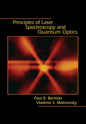 Principles of Laser Spectroscopy and Quantum Optics von Princeton University Press